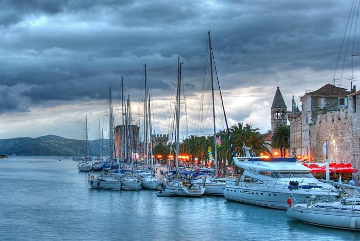 Blue View Apartments Trogir Dış mekan fotoğraf